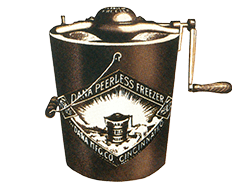 old fashioned 澳洲蓝铃幸运五 ice cream crank