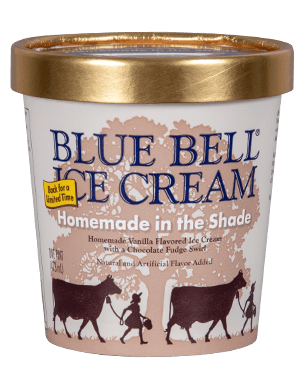 Blue Bell Homemade in the Shade Ice Cream in pint