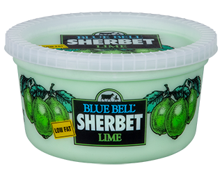 Blue Bell Lime Sherbet in quart