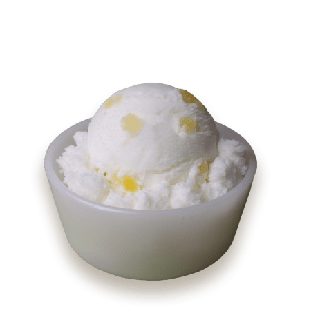 Bowl of Pineapple Sherbet